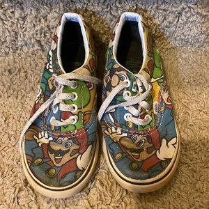 Kids size 10 MARIO vans